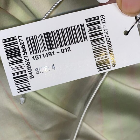 JONATHAN SIMKHAI Hansel halter neck ruched print satin dress - Picture 6 of 13